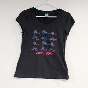 London 2012 Olympics T-Shirt Grey Size 14